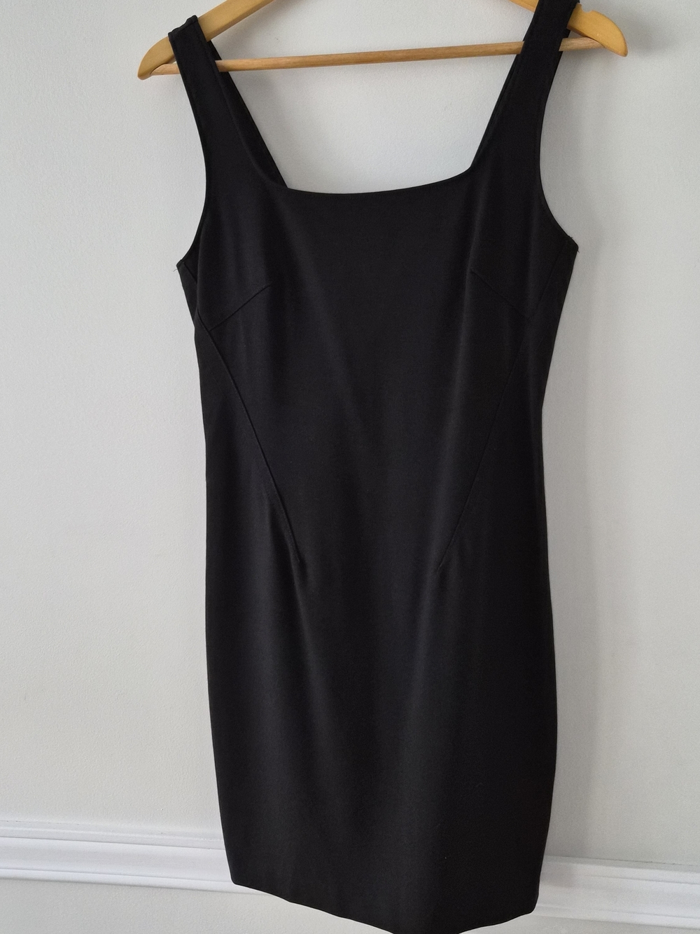 Dynamite Black Square-Neck Mini Dress